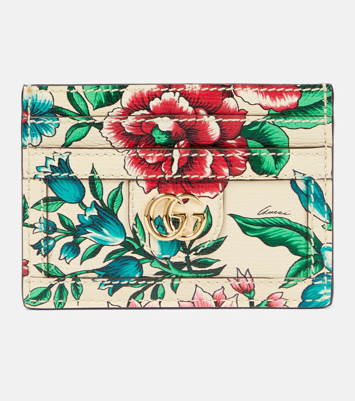 Gucci Ophidia GG leather card holder Gucci