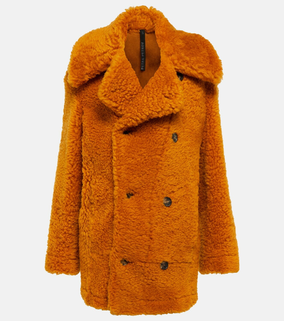 Petar Petrov Manning shearling jacket Petar Petrov