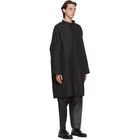 Issey Miyake Men Black Memory Coat