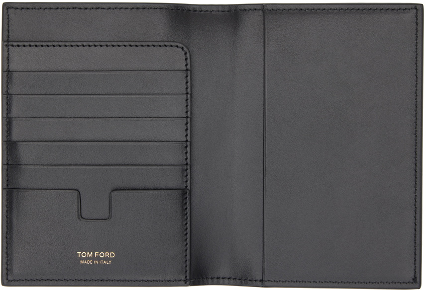 TOM FORD Black Vertigo Passport Holder TOM FORD