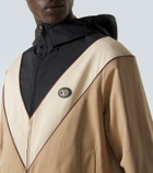 Valentino VLogo striped jacket