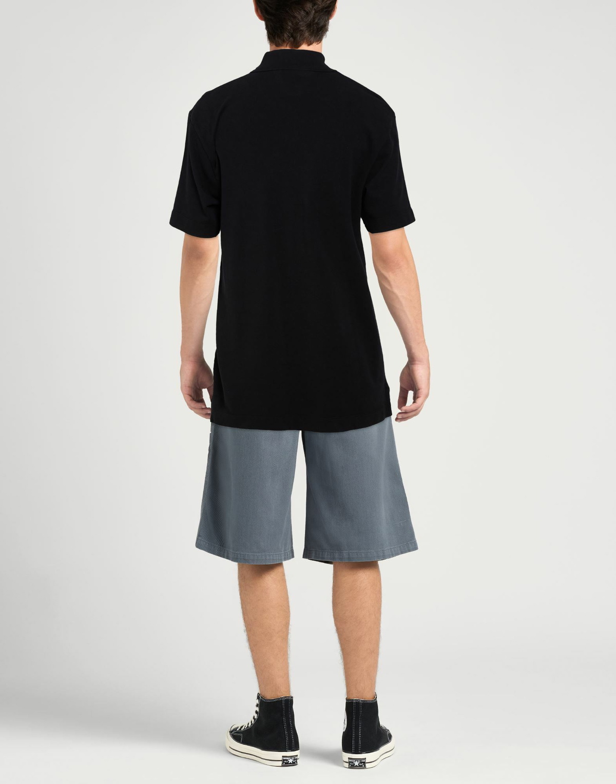 Maison Kitsuné Mens Polo shirt Midnight in Blue