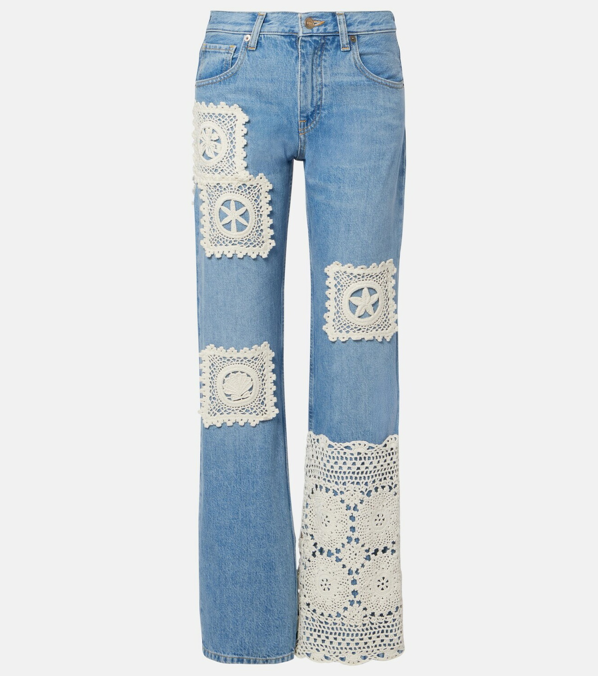 Alanui Island’s Diary straight jeans