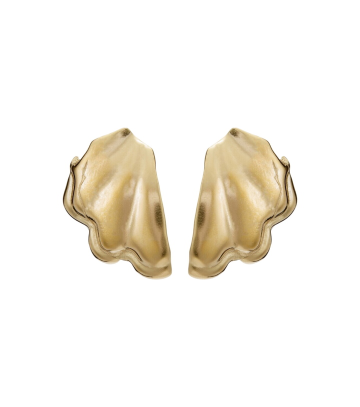 Photo: Ysso Ocean 24kt gold-plated earrings
