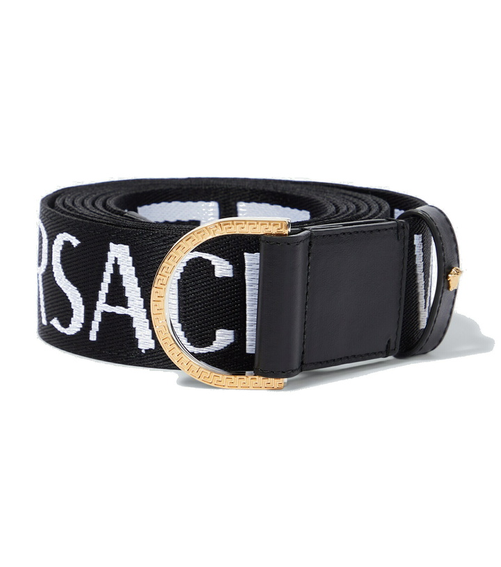 Photo: Versace - Greca reversible belt