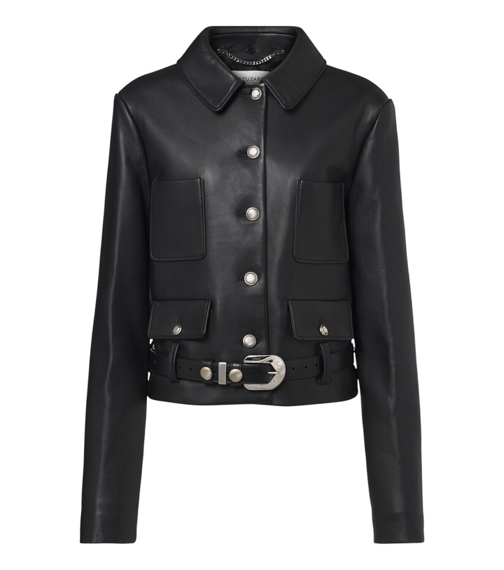 Photo: Altuzarra Simons leather jacket