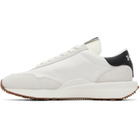 Polo Ralph Lauren White Train 89 Suede & Mesh Sneakers