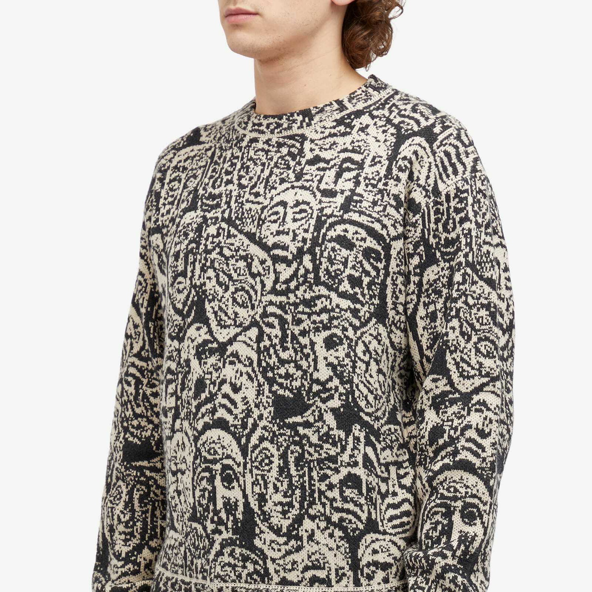 Heresy Men's Ancestors Knit Crew in Print