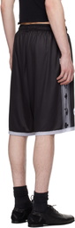 Prototypes Gray Insideout Football Shorts