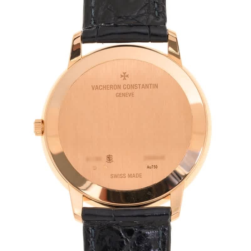 Vacheron Constantin Patrimony Hand Wind Blue Dial Mens Watch 81180/000R-B518