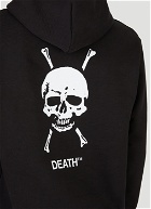 Death Hooded Sweatshirt in Black