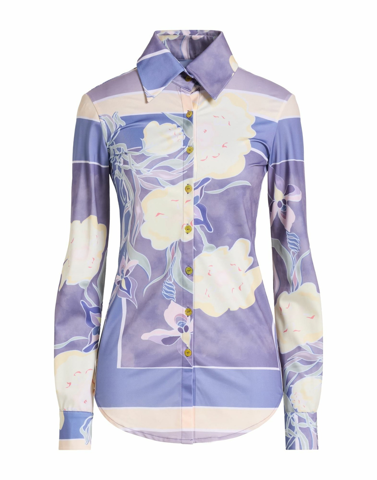 Conner Ives Womens Shirt Lilac
