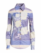 Conner Ives Womens Shirt Lilac