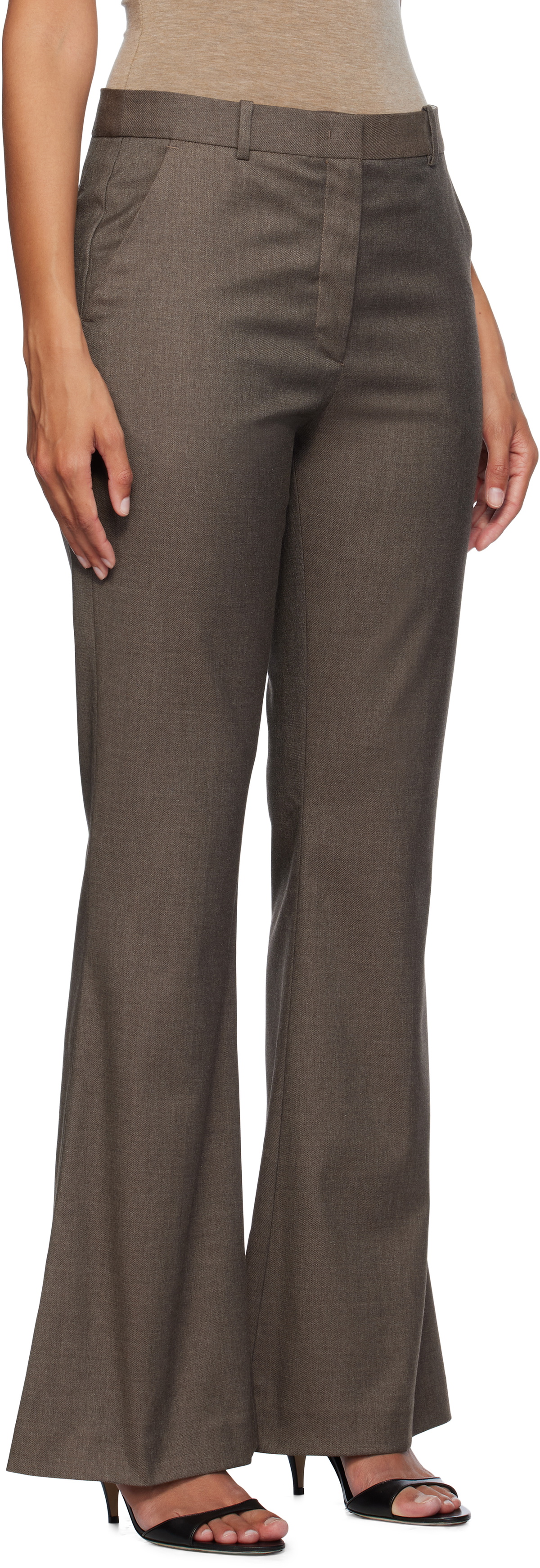 The Garment Brown Douglas Trousers