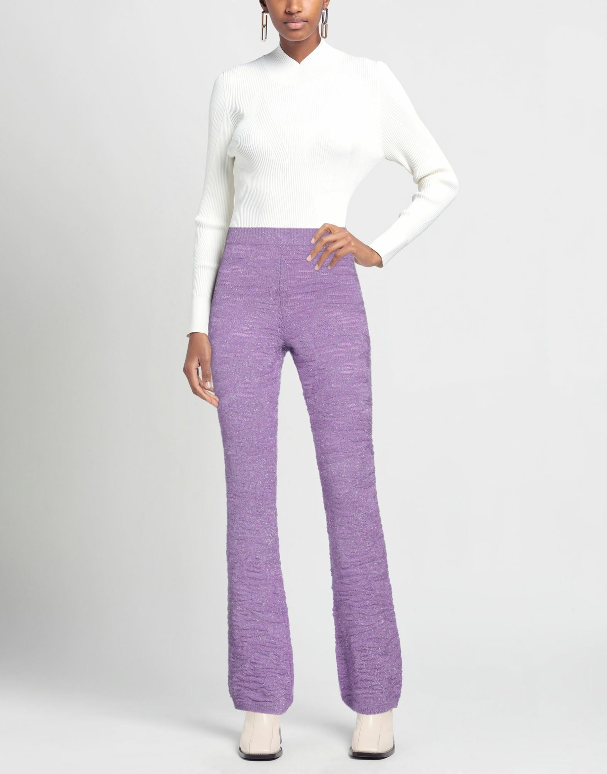 Marco Rambaldi Womens Pants Mauve