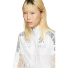 MISBHV Transparent Cropped See-Through Track Jacket