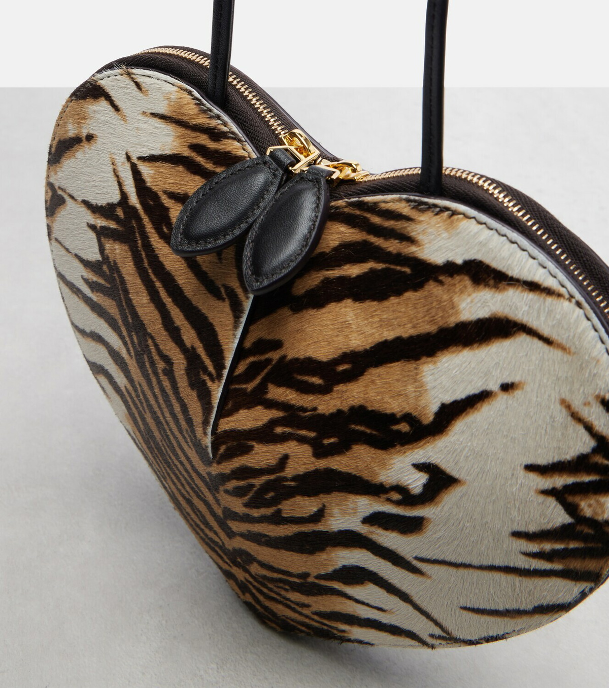 Alaïa Le Cœur calf hair shoulder bag