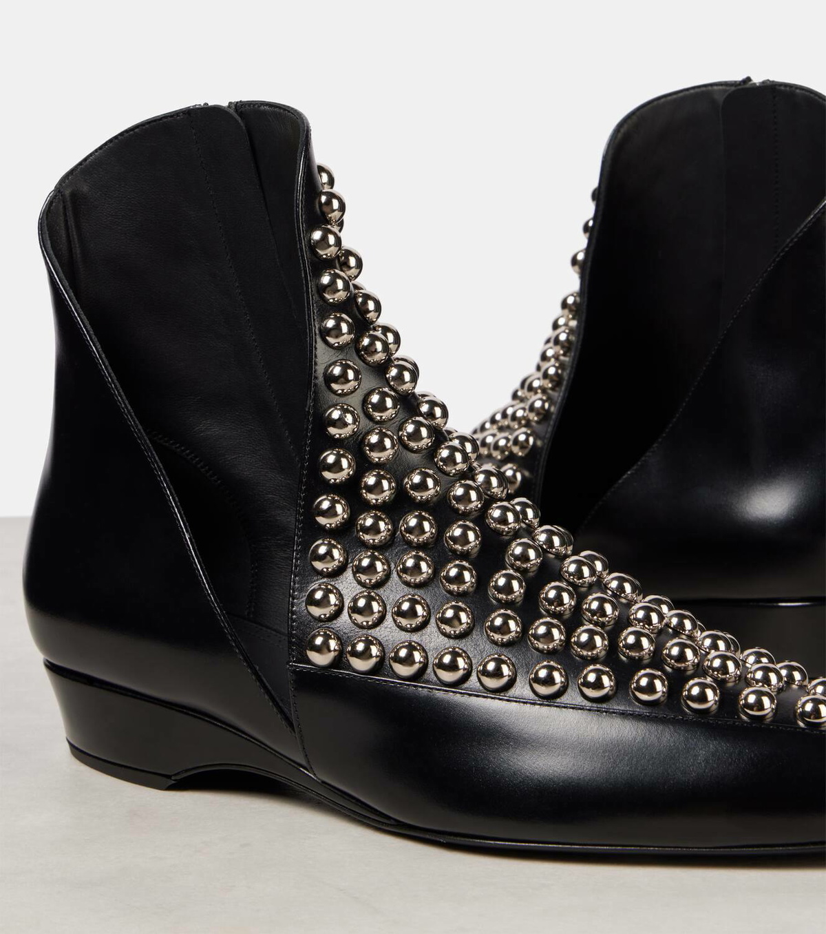 Alaïa Studded leather ankle boots