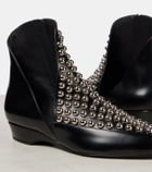Alaïa Studded leather ankle boots