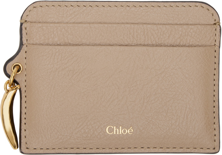 Photo: Chloé Taupe Banana Card Holder