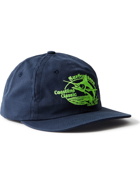 Pasadena Leisure Club - Surfcasters Embroidered Cotton-Twill Baseball Cap