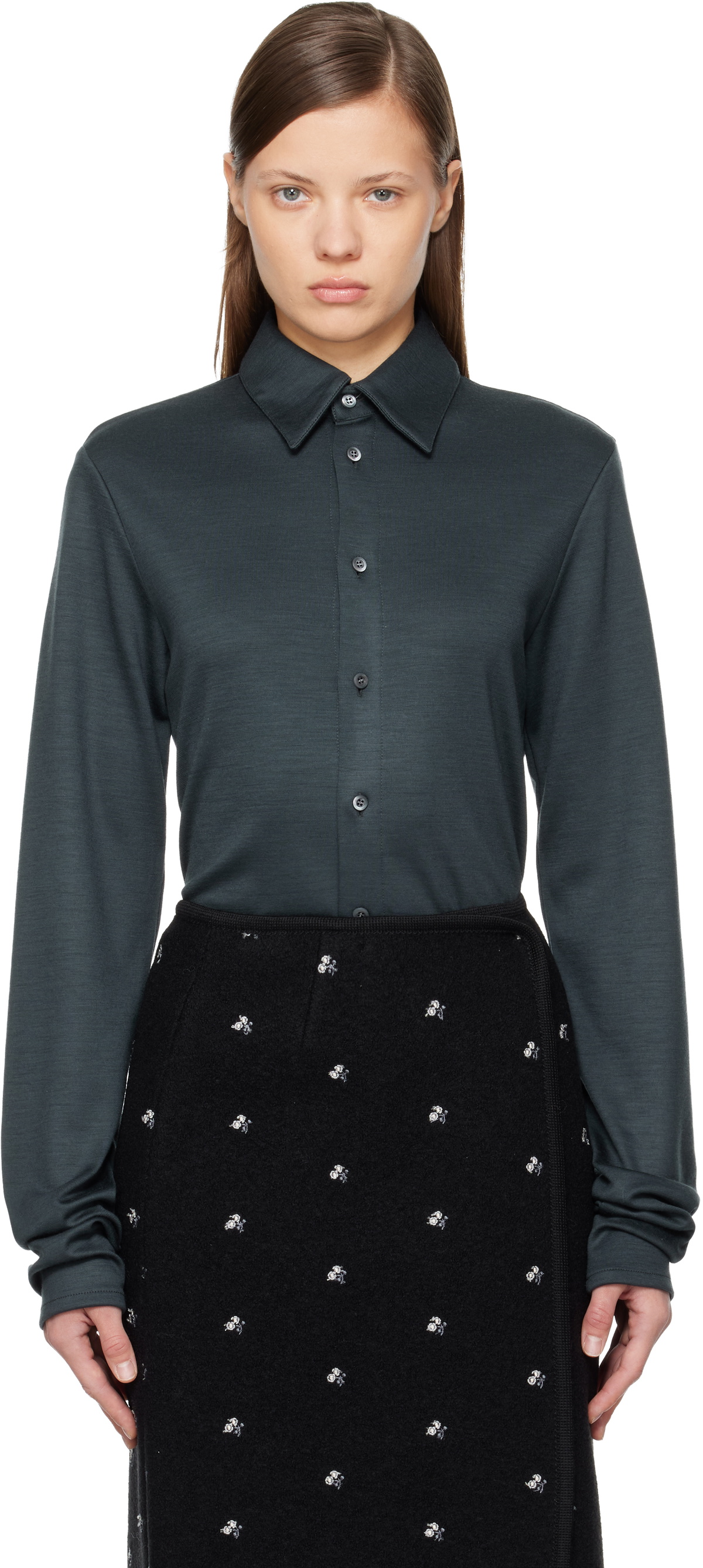 Rier Black Polar Shirt
