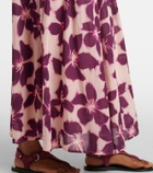 Velvet Jess floral cotton voile maxi skirt