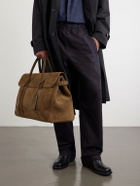 Officine Creative - Bostonian 001 Suede Weekend Bag