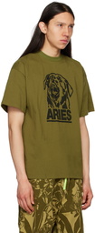 Aries Khaki Rottweiler T-Shirt