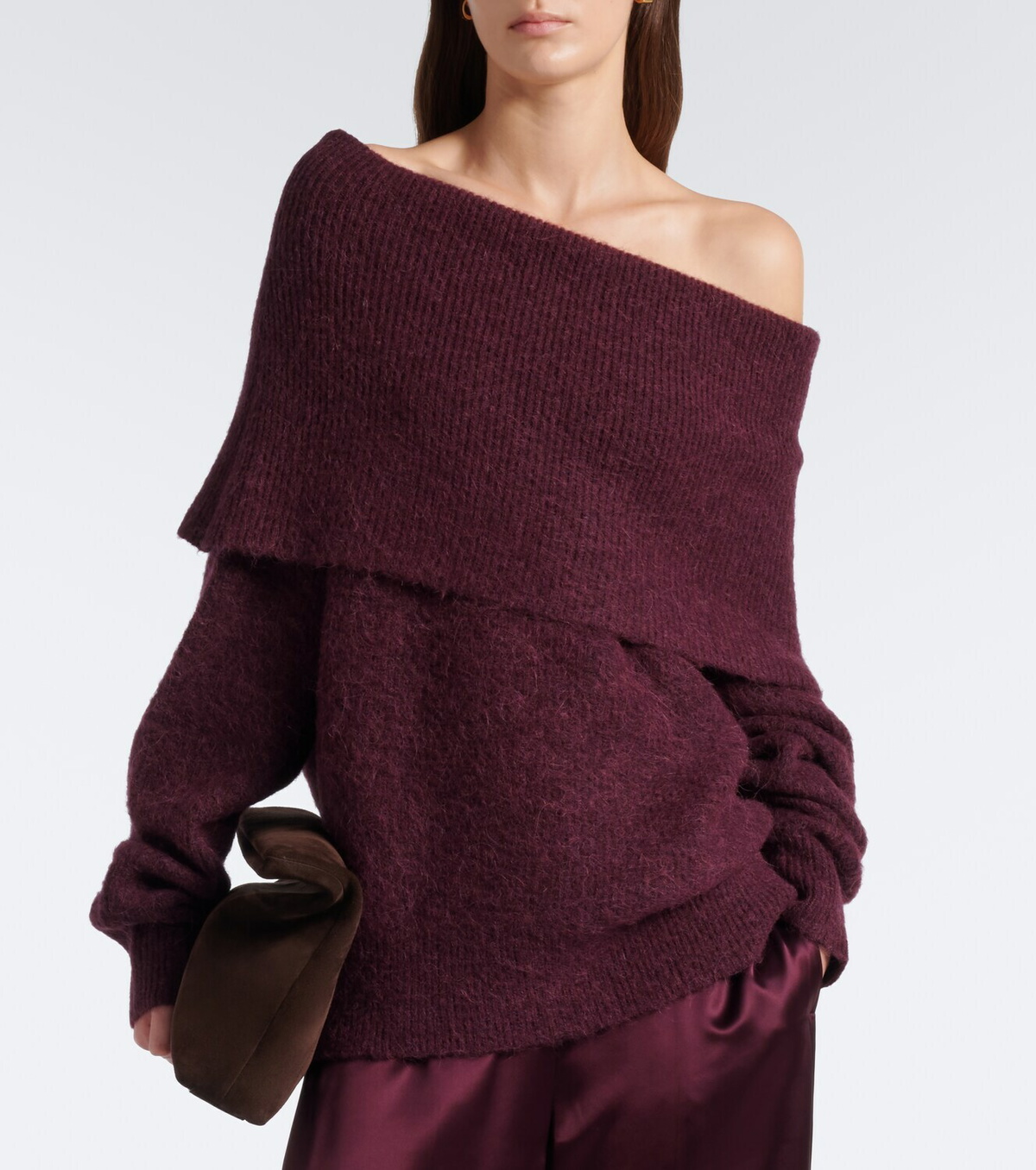 Joseph Bee alpaca and wool-blend sweater