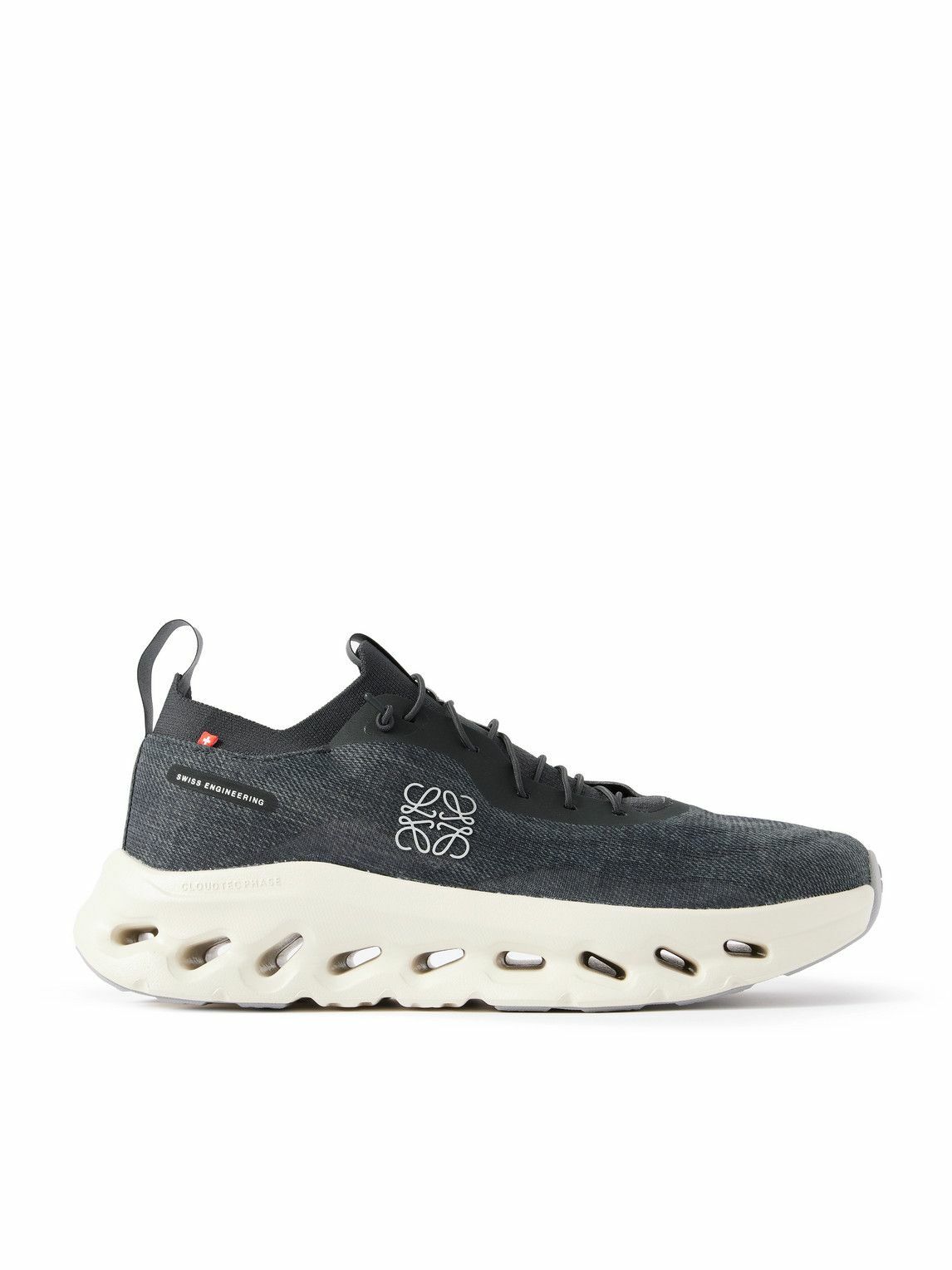 Diet Butcher Slim Skin Black Massive Side Zip High-Top