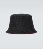 Christian Louboutin Bobino canvas bucket hat