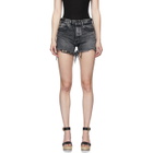 Moussy Vintage Black Denim Perrysburg Shorts