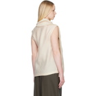TOTEME Off-White Scarf Blouse
