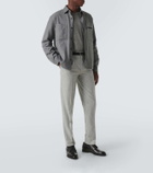 Zegna New Classic Flex leather Derby shoes