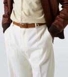 Ralph Lauren Purple Label Suede belt