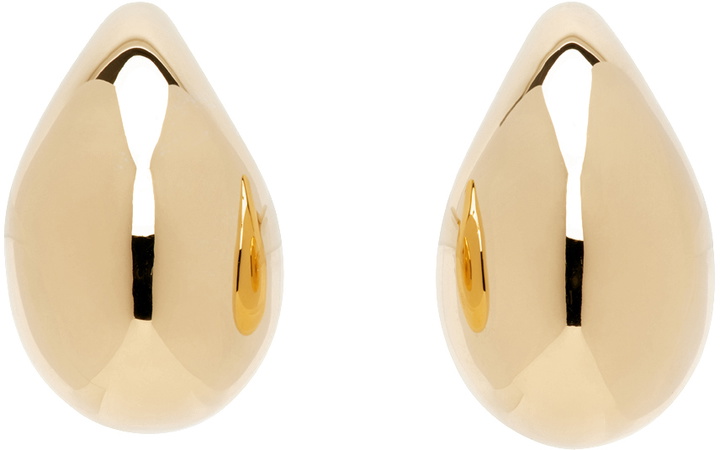 Photo: Bottega Veneta Gold Small Drop Earrings