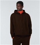 Loro Piana - Embroidered cashmere-blend hoodie