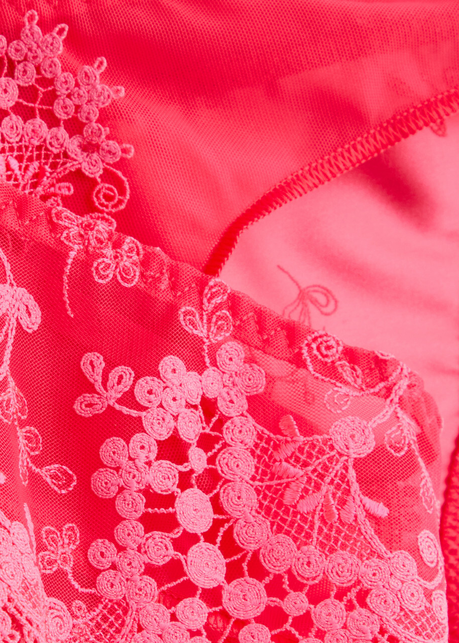 Simone PÉRÈLE Wish Satin Thong Pink