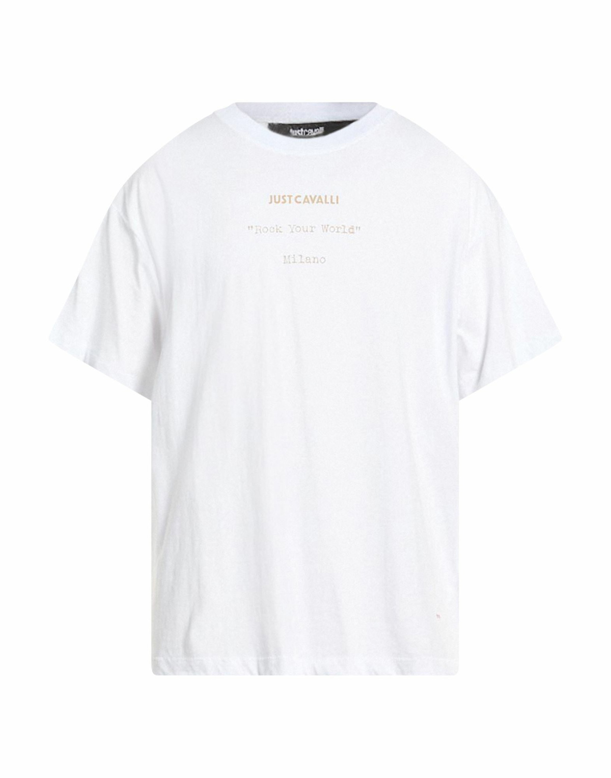 Just Cavalli Mens T-shirt in White
