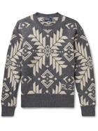 Polo Ralph Lauren - Intarsia Wool Sweater - Gray
