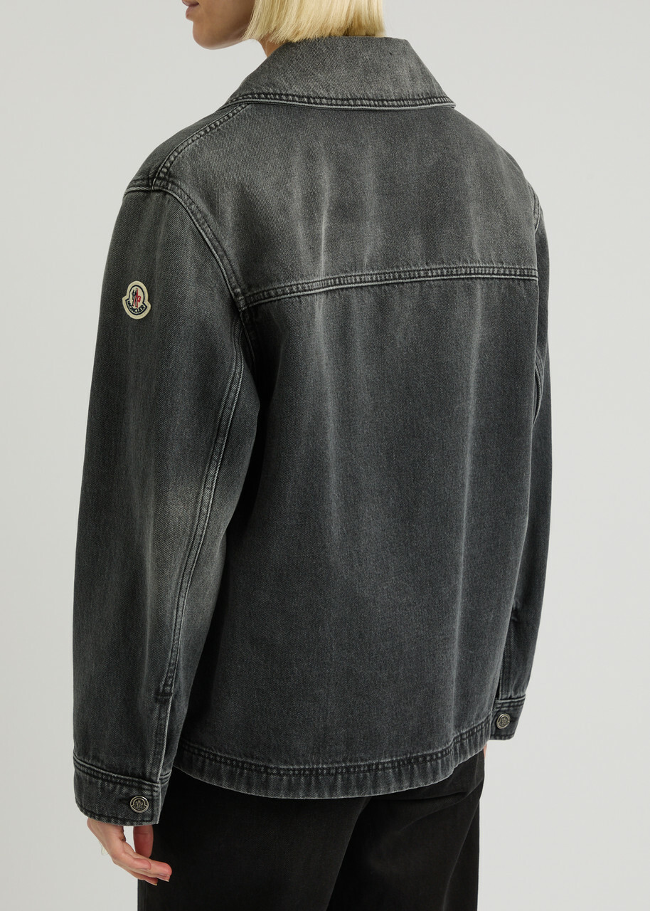 Moncler Faded Denim Jacket