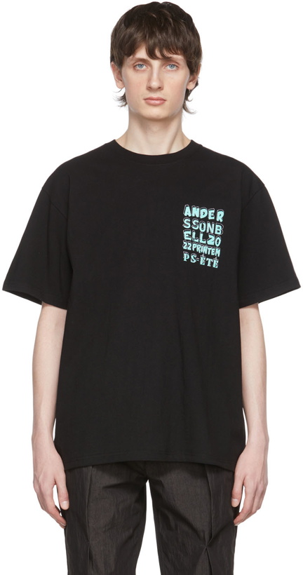 Photo: Andersson Bell SSENSE Exclusive Black Cotton T-Shirt