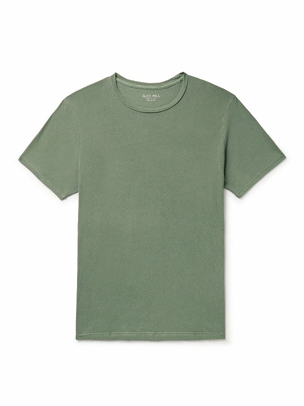 Photo: Alex Mill - Mercer Cotton-Jersey T-Shirt - Green