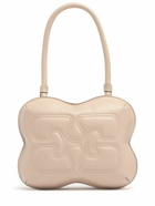 GANNI Butterfly Recycled Leather Shoulder Bag