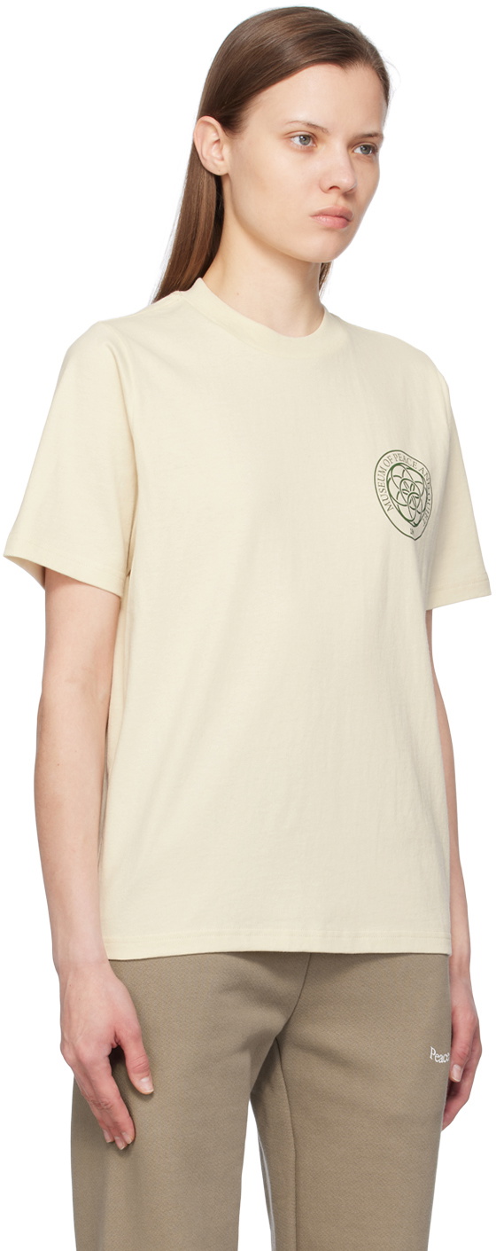 Museum of Peace & Quiet Off-White 'Wellness Center' T-Shirt