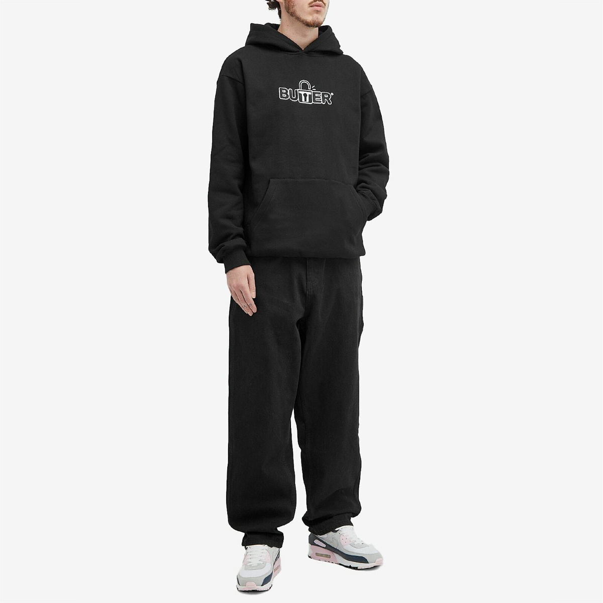 【Butter Goods】Lock Hoodie Lock Pullover Hood, Chocolate – Butter Goods