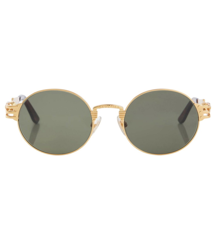 Photo: Jean Paul Gaultier Double Ressort round sunglasses