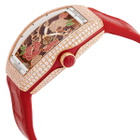 Franck Muller Vanguard Rose Skeleton Hand Wind Ladies Watch V 32 S6 SQT ROSE COL DRM D MVT D 5N