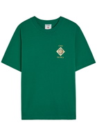 Casablanca Plafond Orne De Musique Cotton T-shirt Green